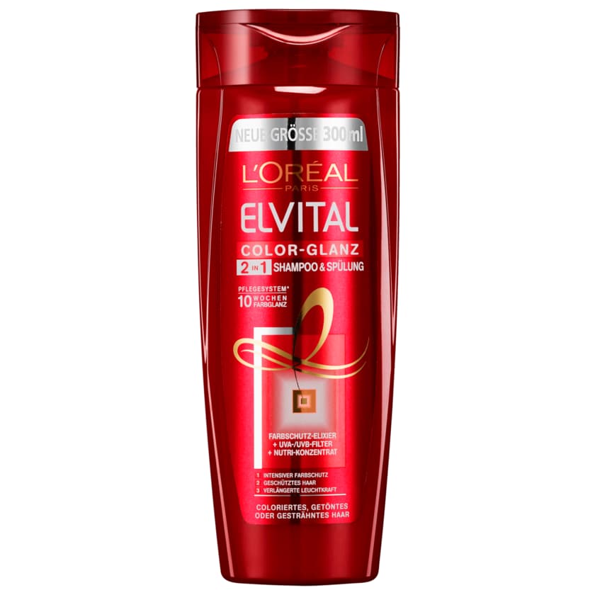 L'Oréal Paris Elvital Shampoo Color Glanz 2in1 300ml